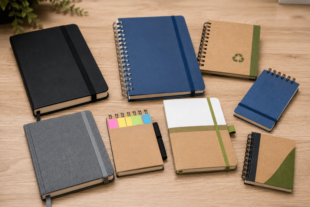 Tipos de Cuadernos y Agendas Corporativas Personalizadas: Guía de Materiales y Acabados